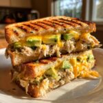 Chicken Avocado Melt Sandwich