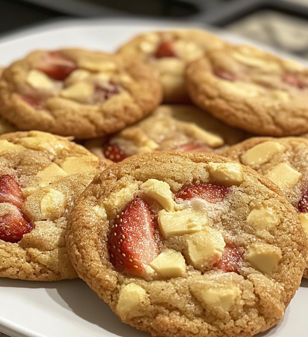A Must-Try for Summer: Strawberry Cheesecake Cookies You'll Love! - detail 1