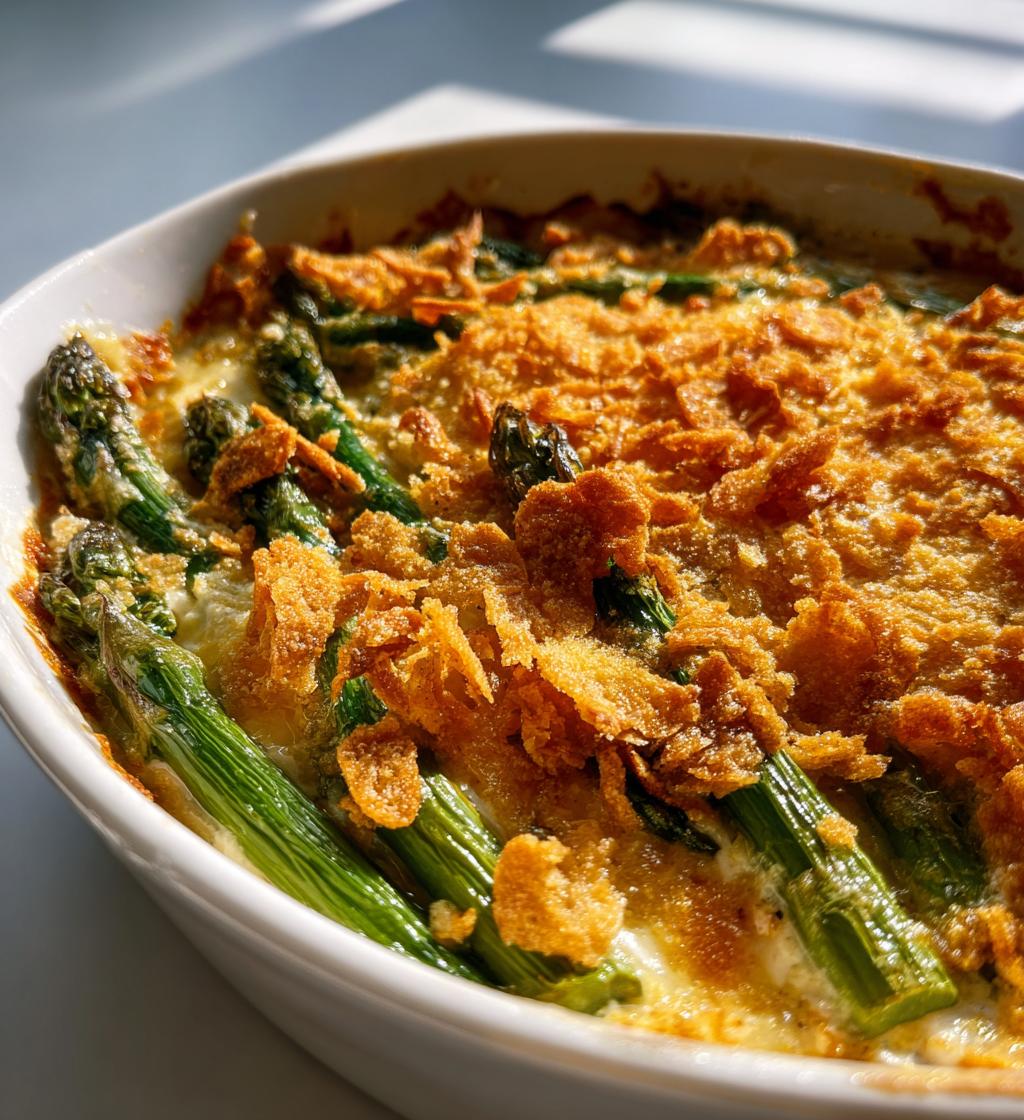 Asparagus Cracker Casserole - detail 1