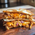 BBQ Pulled Chicken Quesadillas