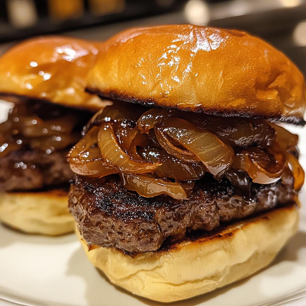 Irresistible 40-Minute Beef Sliders with Caramelized Onions