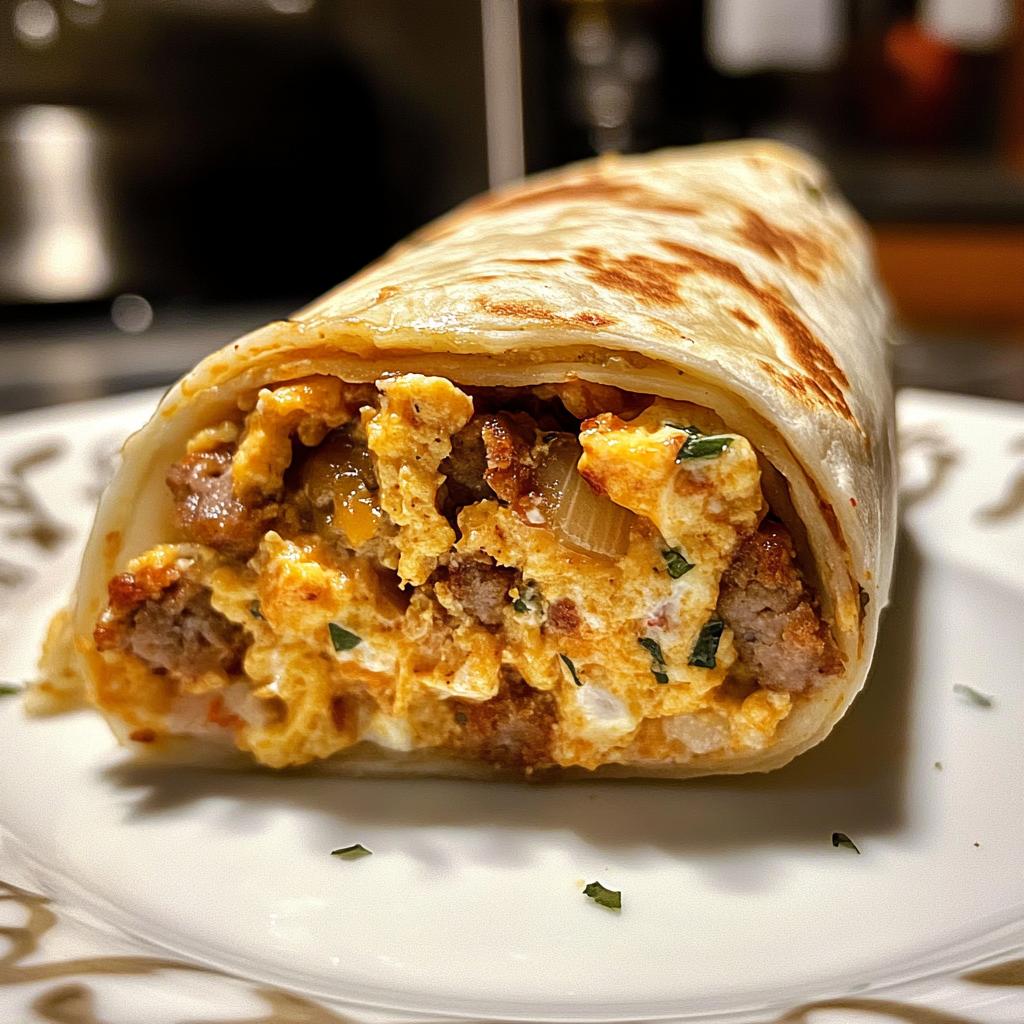 Epic 20-Minute Breakfast Burrito with Fluffy Eggs