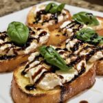 Burrata Bruschetta with Ba