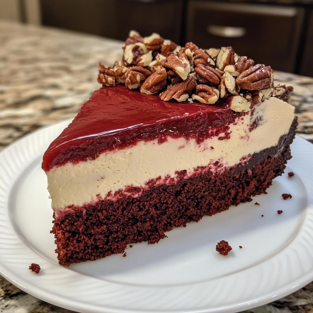 Decadent Butter Pecan Red Velvet Cheesecake Recipe You’ll Crave