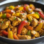 Cajun Chicken with Bell Peppers