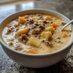 Cheeseburger Soup That’s Comfort in a Bowl