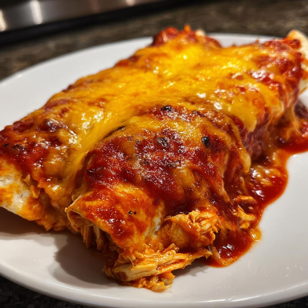 20-Minute Cheesy Chicken Enchiladas for a Magical Dinner Moment