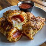 Cheesy Pepperoni Pizza Roll-Ups