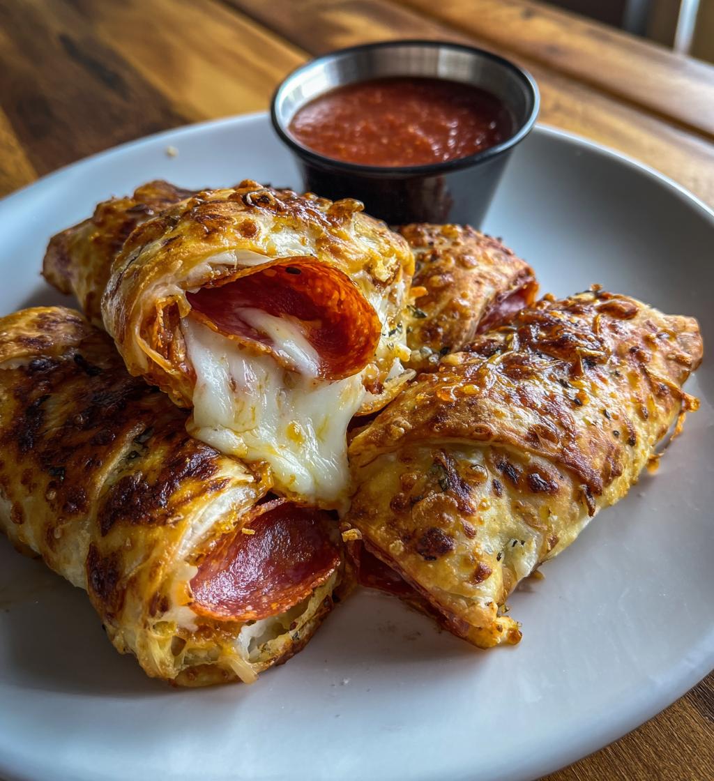 25-Minute Cheesy Pepperoni Pizza Roll-Ups Will Wow You
