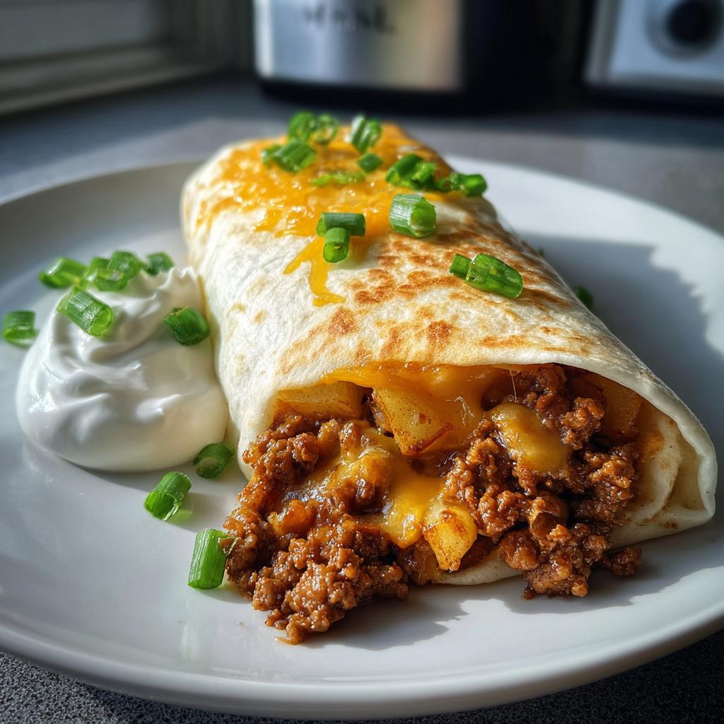 Cheesy Potato Burritos Beef - detail 1