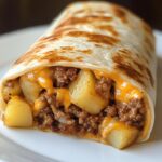Cheesy Potato Burritos with Beef: How To Make The Most Delicious Recipe