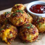 Cheesy Stuffed Potato Balls