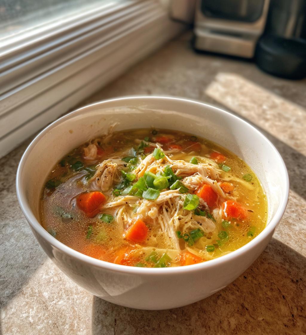 Classic Chicken Noodle Soup Heals in 30 Minutes