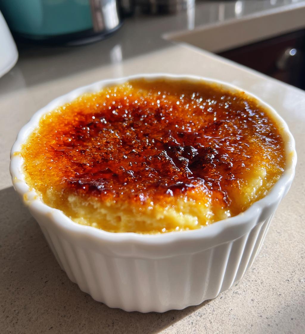 Perfect Classic Crème Brûlée: 5-Ingredient Velvet Dessert with Crackly Top