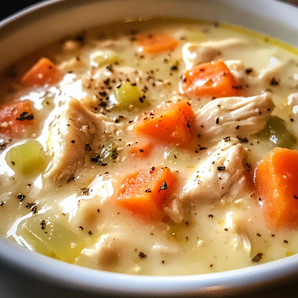 35-Minute Creamy Chicken Soup That Tastes Like Love