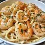 Creamy Garlic Butter Shrimp Pasta