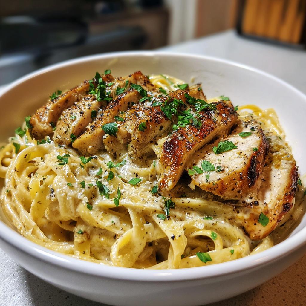 Creamy Garlic Chicken Pasta: 30-Minute Blissful Dinner Fix