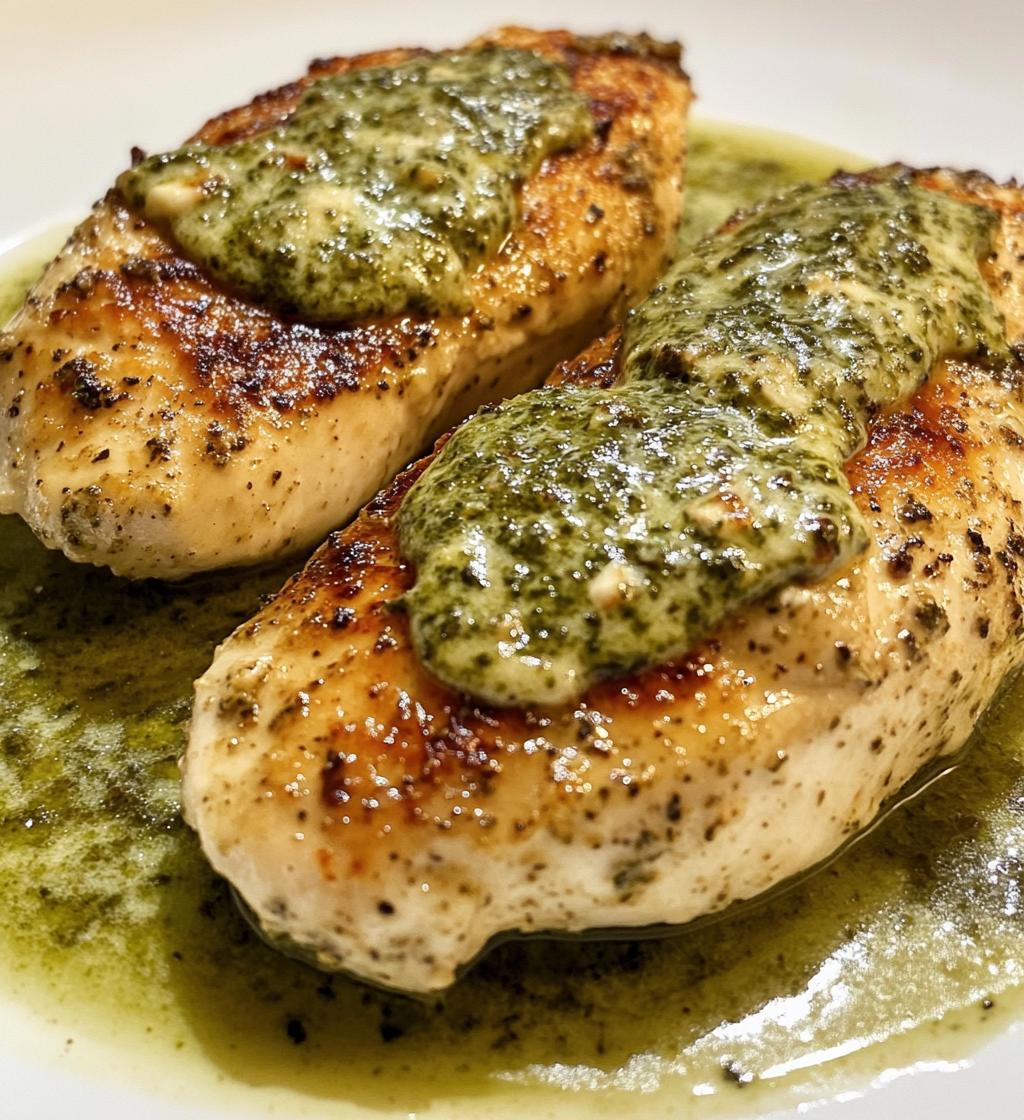 Creamy Garlic Pesto Chicken - detail 1
