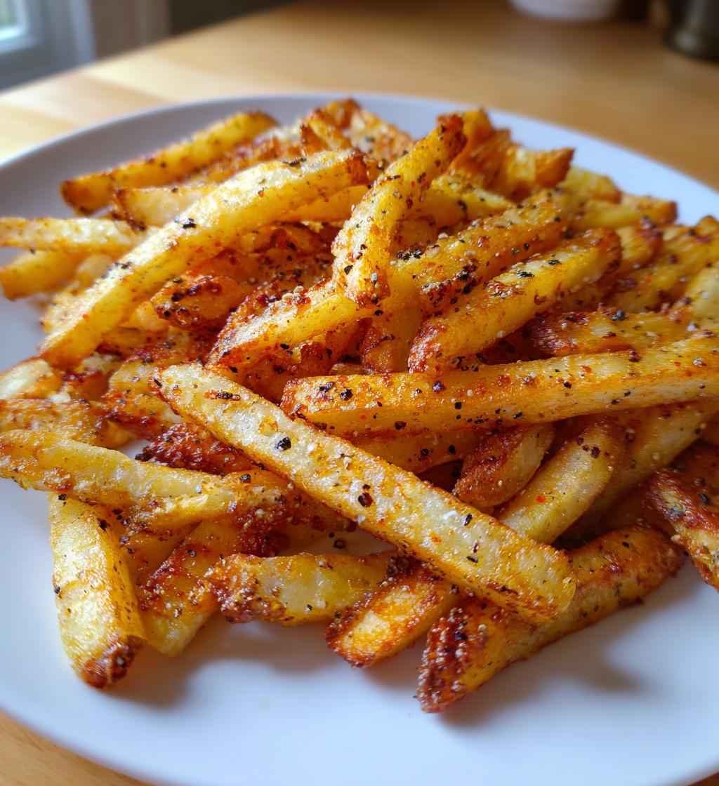 “Perfect Crispy Air Fryer Seasoned French Fries in 15 Minutes”
