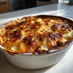 Crispy Parmesan and Gruyere Potato Gratin