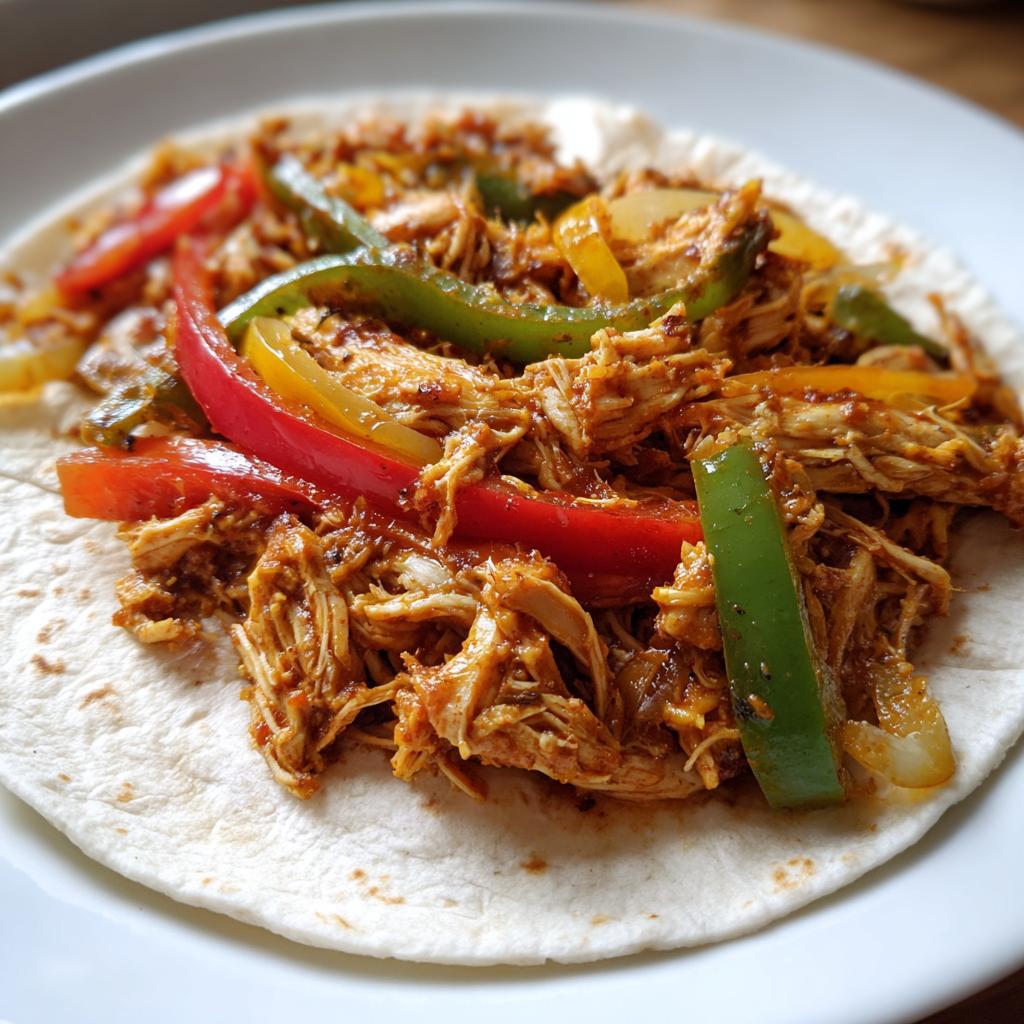 Crockpot Chicken Fajitas