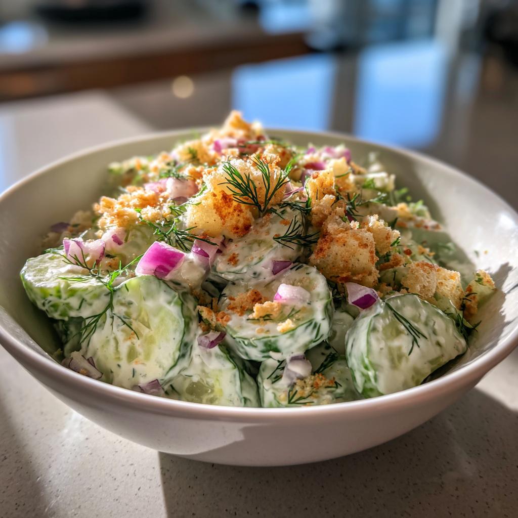 Cucumber Ranch Crack Salad - detail 1