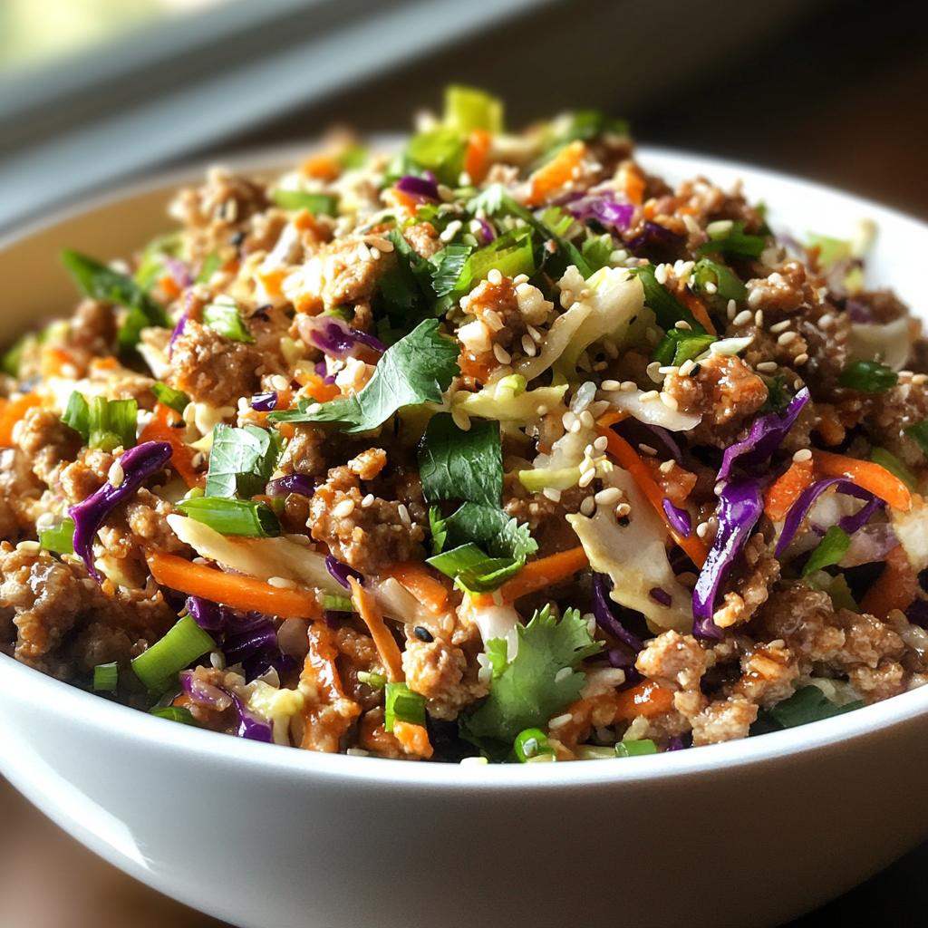 25-Minute Egg Roll in a Bowl: A Flavor-Packed Lifesaver