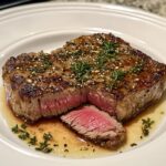 Garlic Butter Ribeye Steak