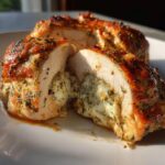 Garlic Butter Stuffed Chicken Breast