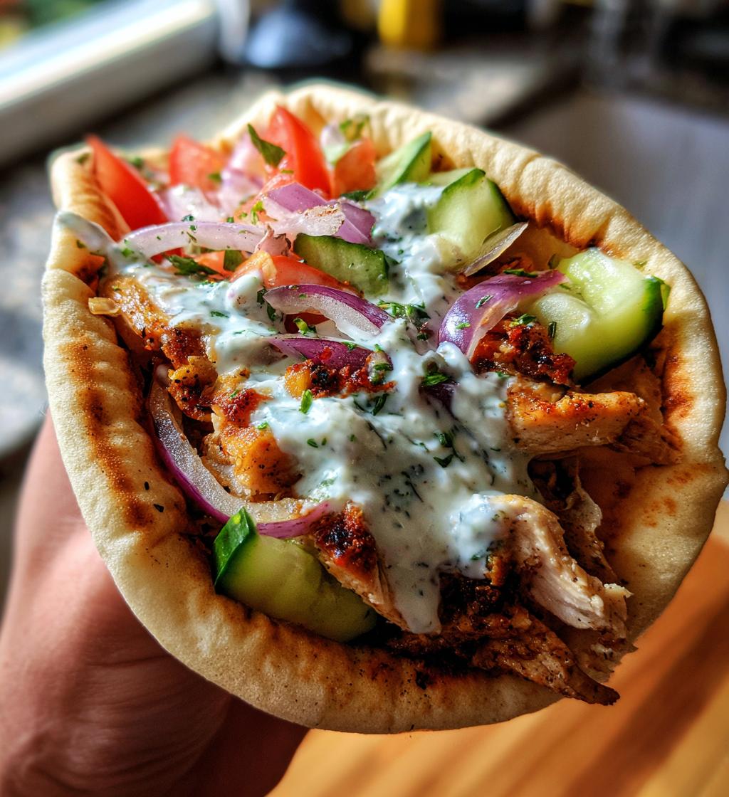 “Juicy Greek Chicken Gyros Recipe That’ll Wow Your Taste Buds”
