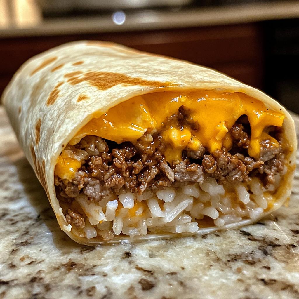 Irresistible Grilled Cheeseburger Burritos in 30 Minutes