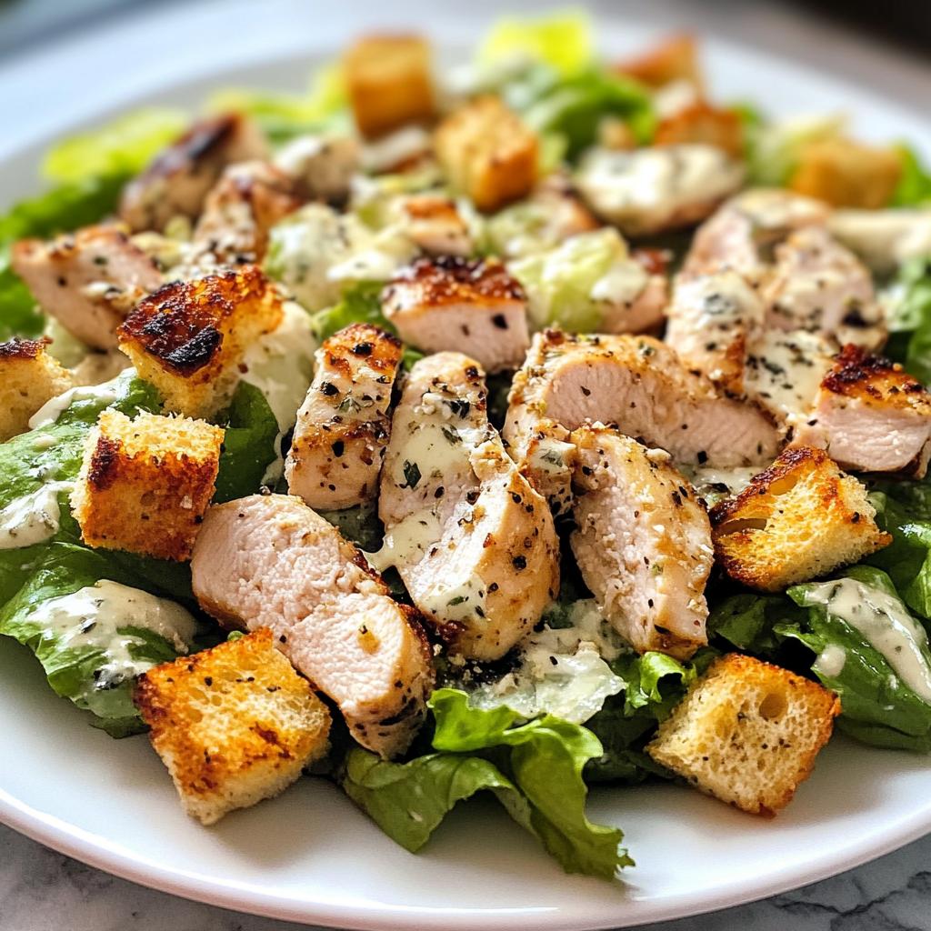 Irresistible Grilled Chicken Caesar Salad in Just 30 Minutes