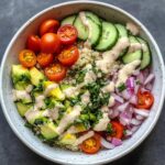 Harvest Quinoa Bowl with Creamy Tahini Dressing