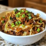 Healthy Chinese Ground Beef Cabbage