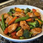 Honey Garlic Chicken Stir-Fry with Veggies