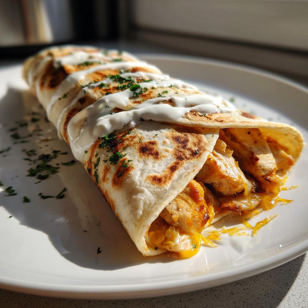 How To Make Irresistibly Delicious Cheesy Chicken Garlic Wraps - detail 1