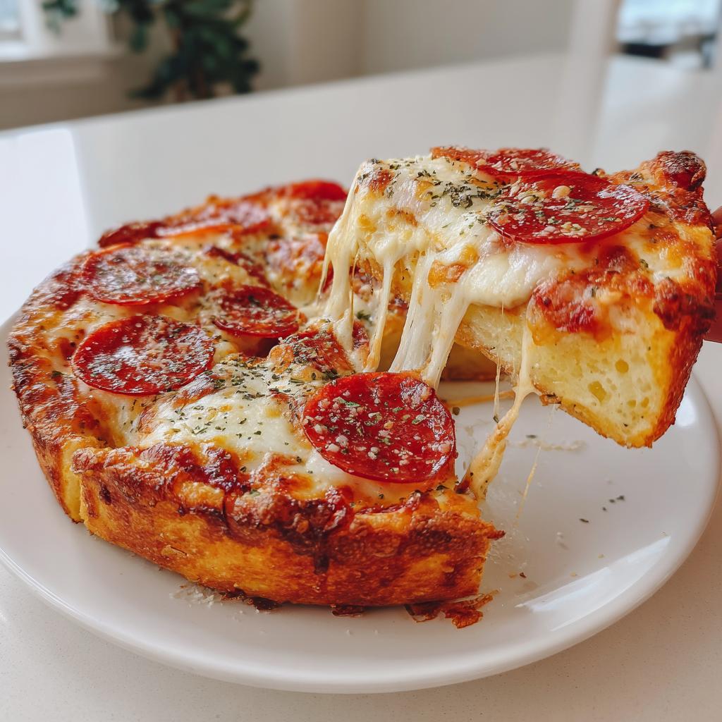 How To Make Stuffed Crust Pepperoni Pizza - detail 1