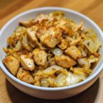 Irresistibly Sautéed Garlic Cabbage with Tender Chicken Recipe