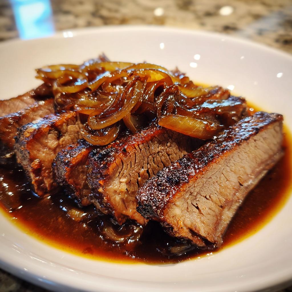 Juicy 3-Hour Tender Beef Brisket That Melts in Your Mouth
