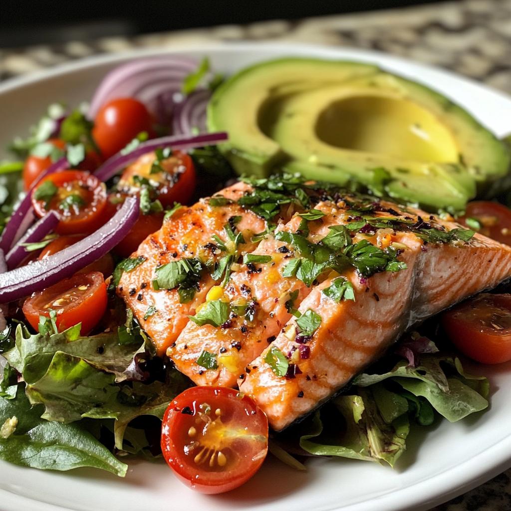 Juicy Salmon Salad Recipe in Just 30 Minutes – So Delicious!