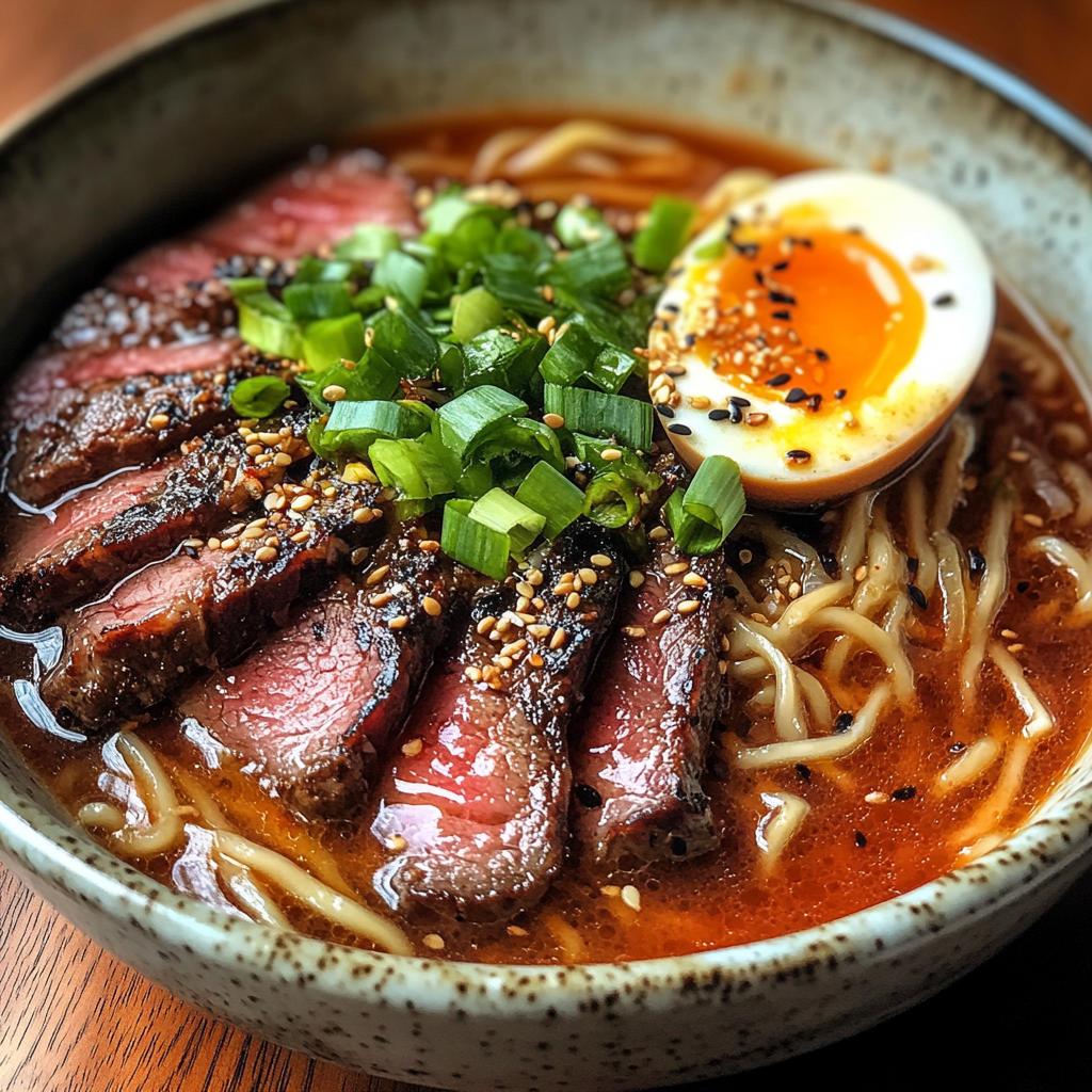 “Korean Grilled Beef Ramen: 23-Minute Spicy Comfort Bowl”