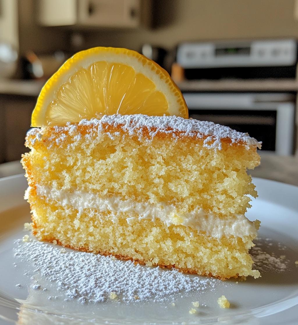 Lemon Bliss Cake