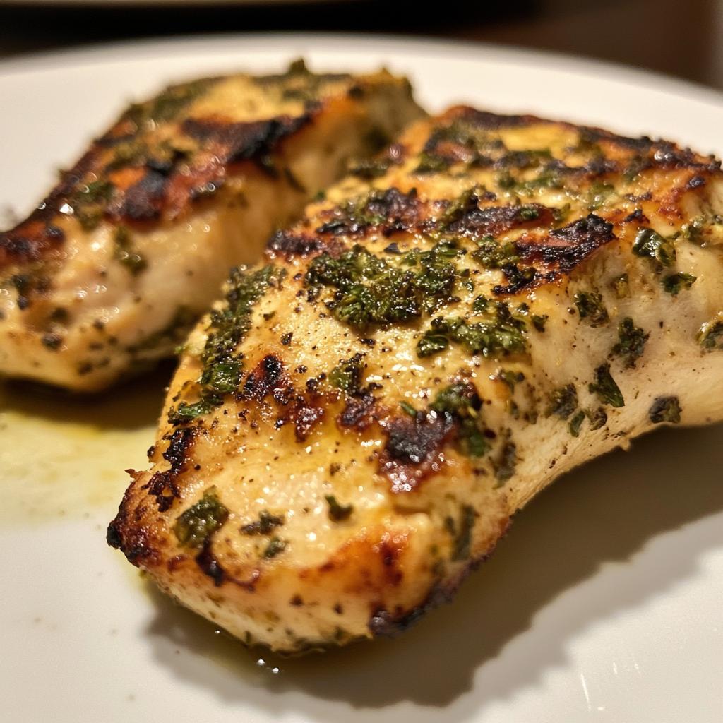 Mediterranean Herb Crusted Grilled Chicken - detail 1