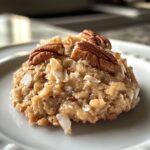 No-Bake Coconut Pecan Praline Cookies