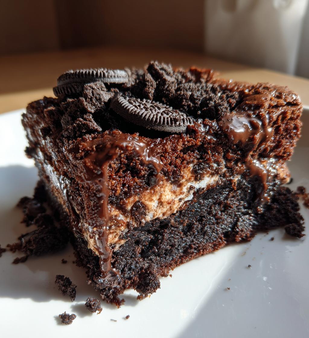 1-Ingredient Wonder: Oreo Dump Cake Magic You Crave