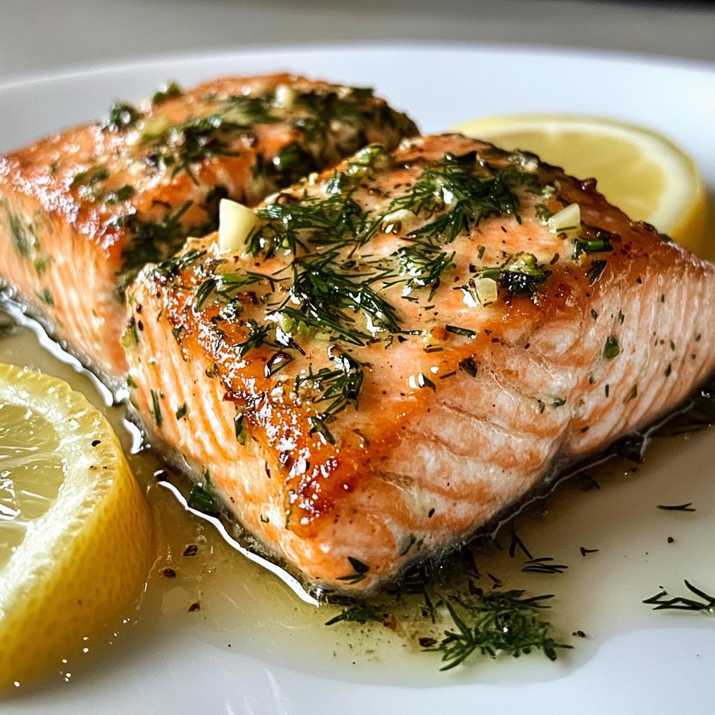 15-Minute Pan-Seared Salmon with Heavenly Herb Butter