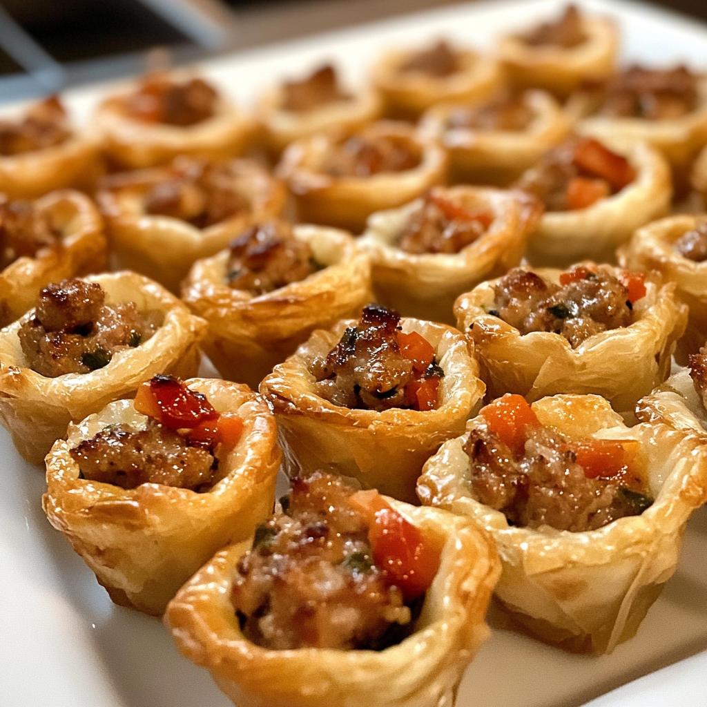 30-Minute Irresistible Rotel Spiced Sausage & Cream Cheese Bites