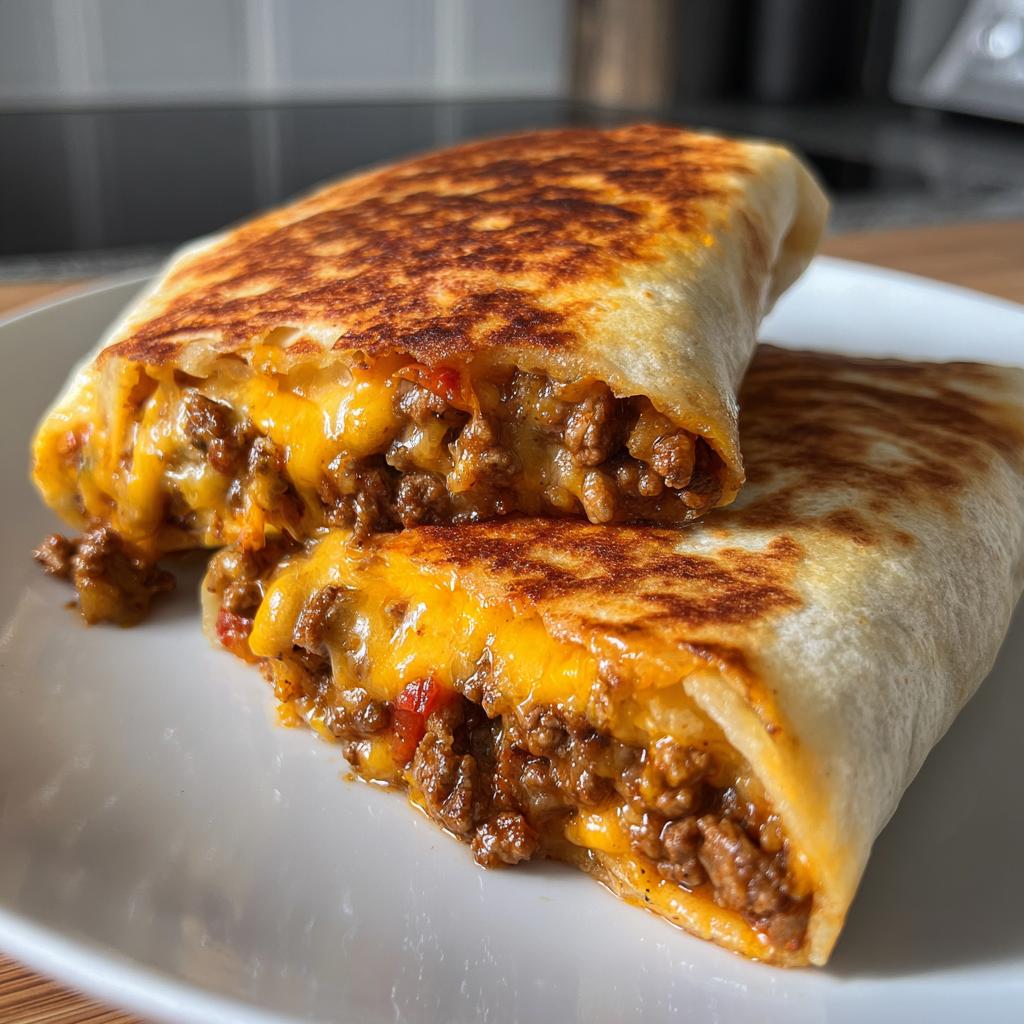 Sloppy Joe Grilled Burritos Transform Dinner in 30 Minutes