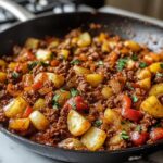 Sloppy Joe Potato Skillet