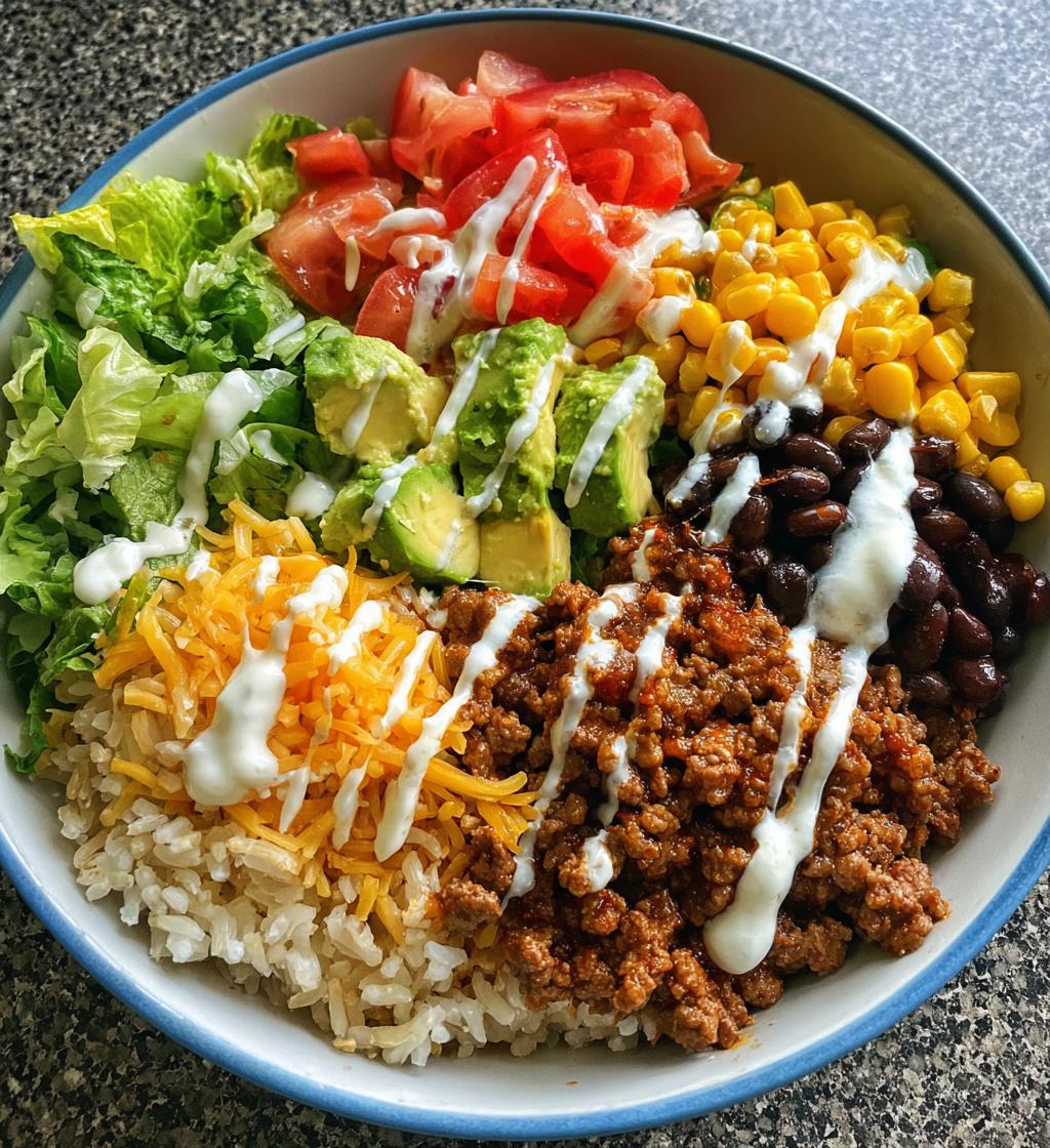 30-Minute Spicy Beef Burrito Bowl That’s Ridiculously Good